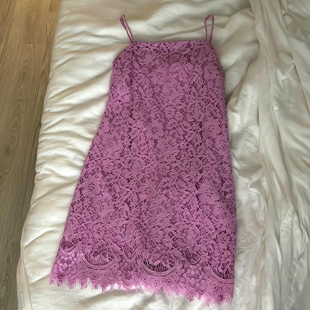 Lilac Size S Lace Dress